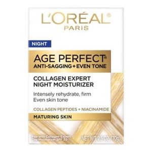 L'Oreal Paris Age Perfect Collagen Expert Night Moisturizer - 2.5 oz